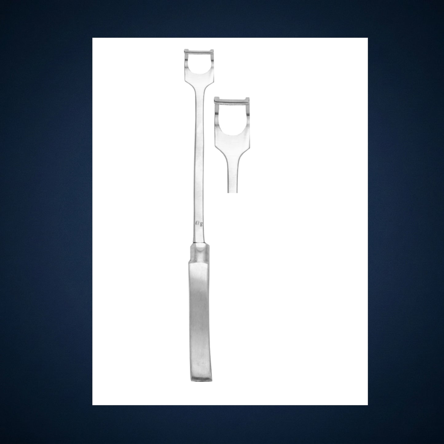 TH302 / ADENOID CURRETTE WITHOUT CAGE PLAIN TYPE METAL HANDLE