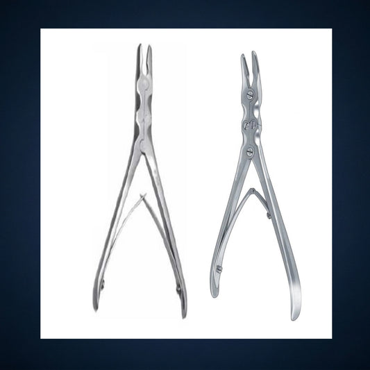 RH4789C / BONE NIBBLER / ROUNGUER 7.0 INCH STRAIGHT LONG