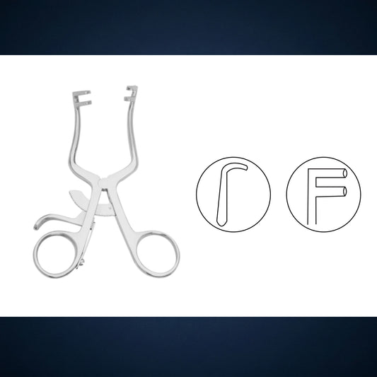 E1058 / MASTOID / WULLESTEIN
RETRACTOR 2 X 2 PRONGS