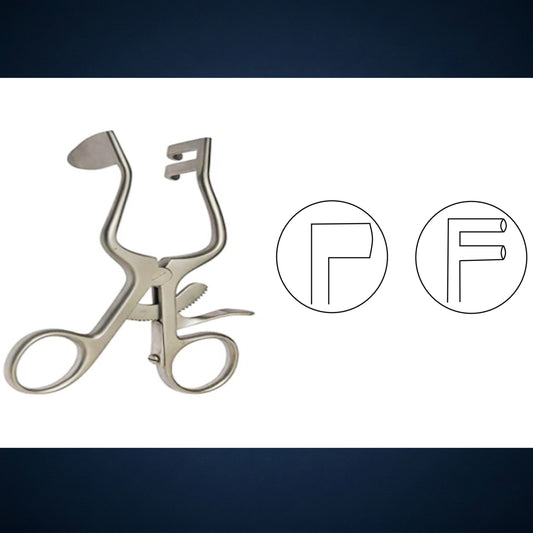 E1060 / MASTOID / WULLESTEIN RETRACTOR 2 X LEFT PRONGS