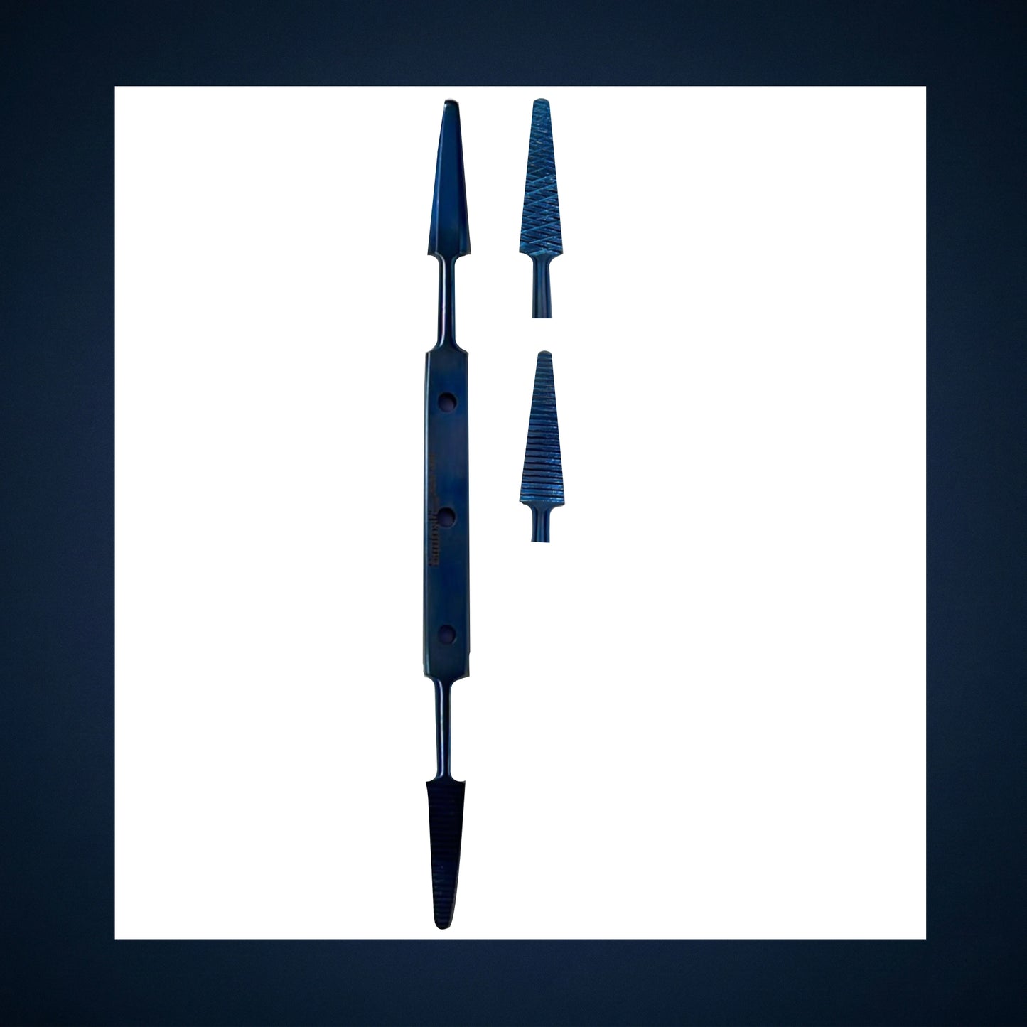 RH124 / RASP DOUBLE ENDED TITANIUM