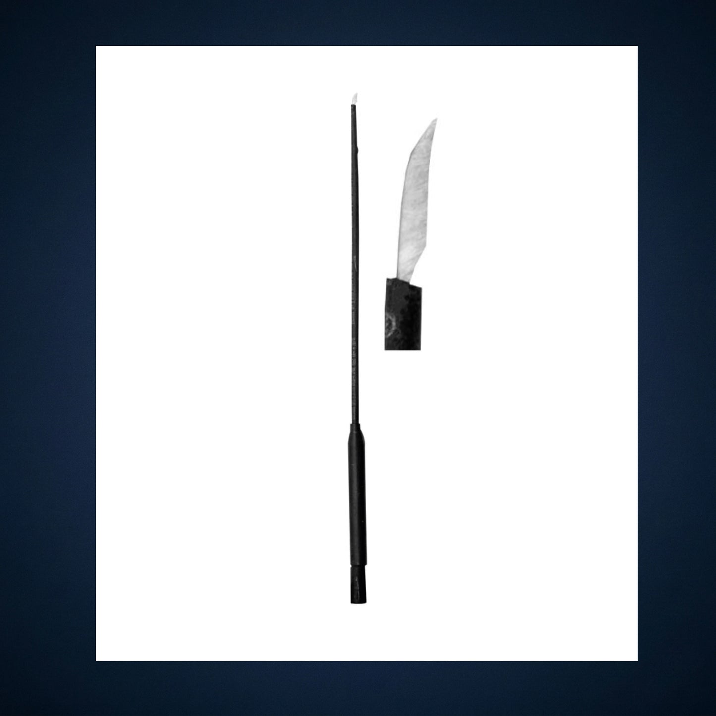 M233 / MICRO LARYNGEAL CAUTRY SICKLE KNIFE 34.0 CM LONG