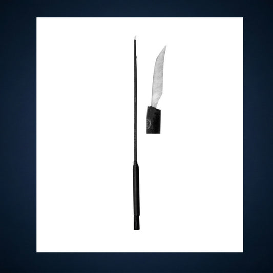 M233 / MICRO LARYNGEAL CAUTRY SICKLE KNIFE 34.0 CM LONG
