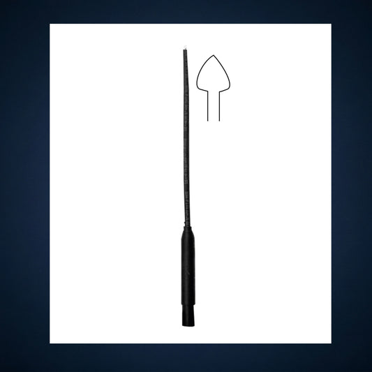 M33C1 / MICRO LARYNGEAL CAU TRIGULAR KNIFE 34.0 CM LONG