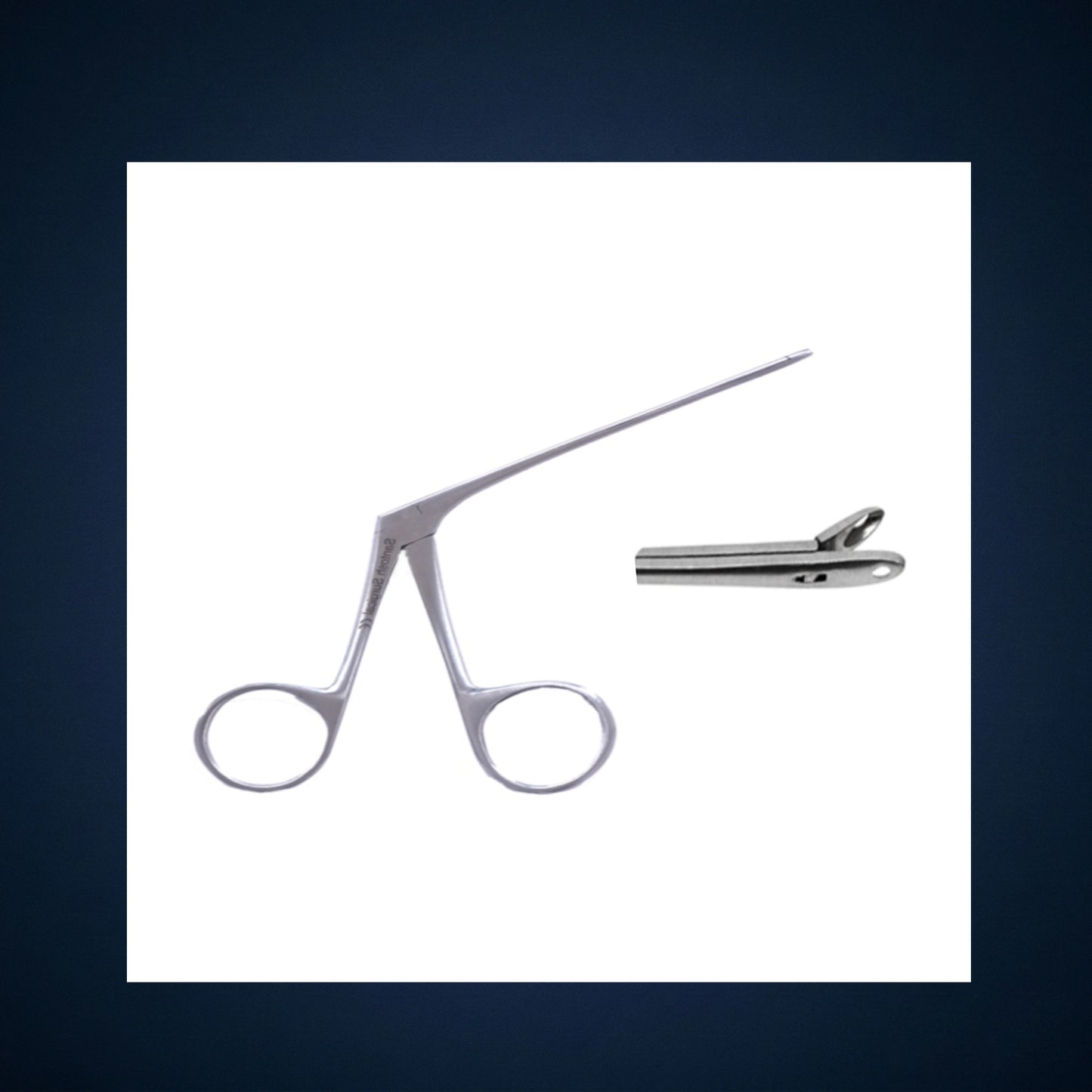 E1012 / MICRO EAR HENCKLE FORCEPS OVAL CUP