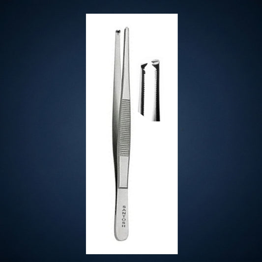 GI222 / DISSECTING FORCEPS TOOTH 6.0 INCH LONG