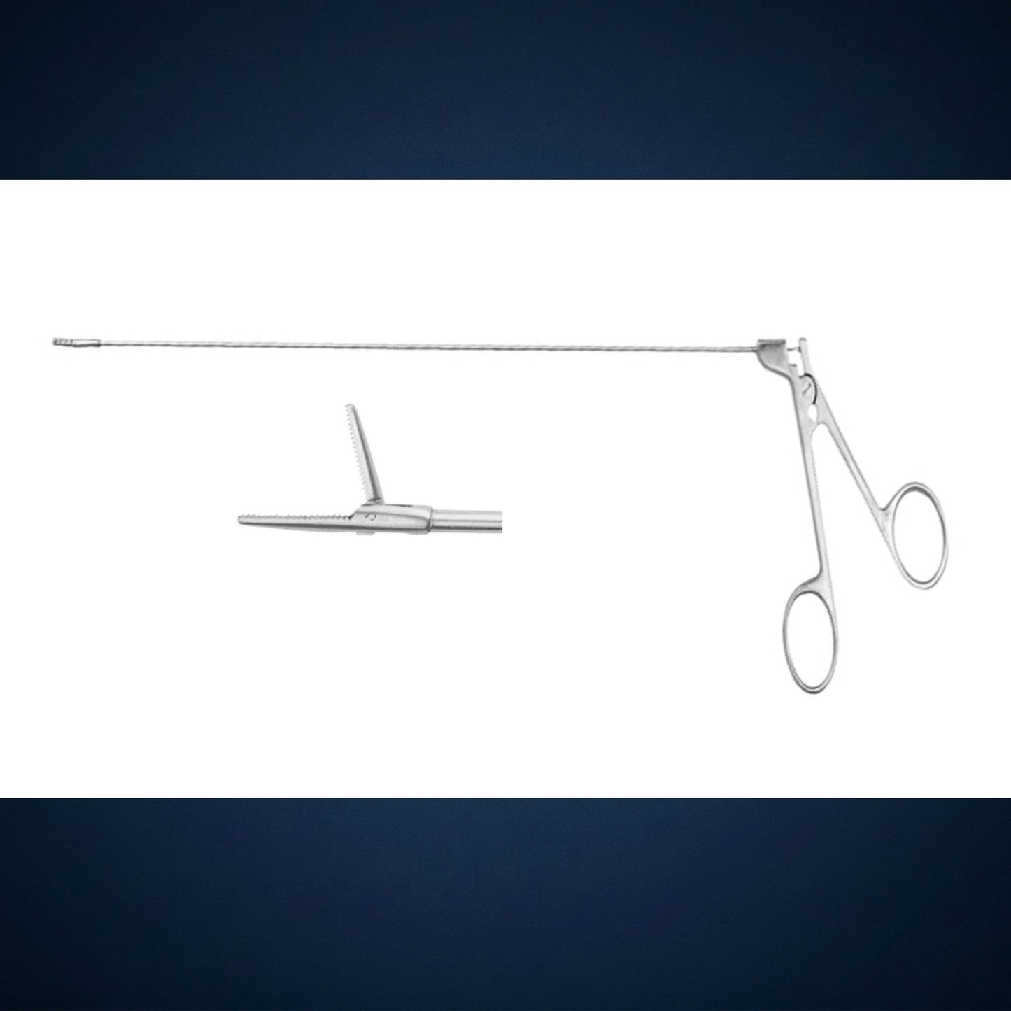 DL124A / DIRECT LARYNGOSCOPY FORENBODY FORCEPS 30.0 CM LONG