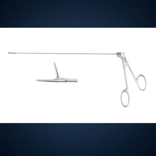 DL124A / DIRECT LARYNGOSCOPY FORENBODY FORCEPS 30.0 CM LONG