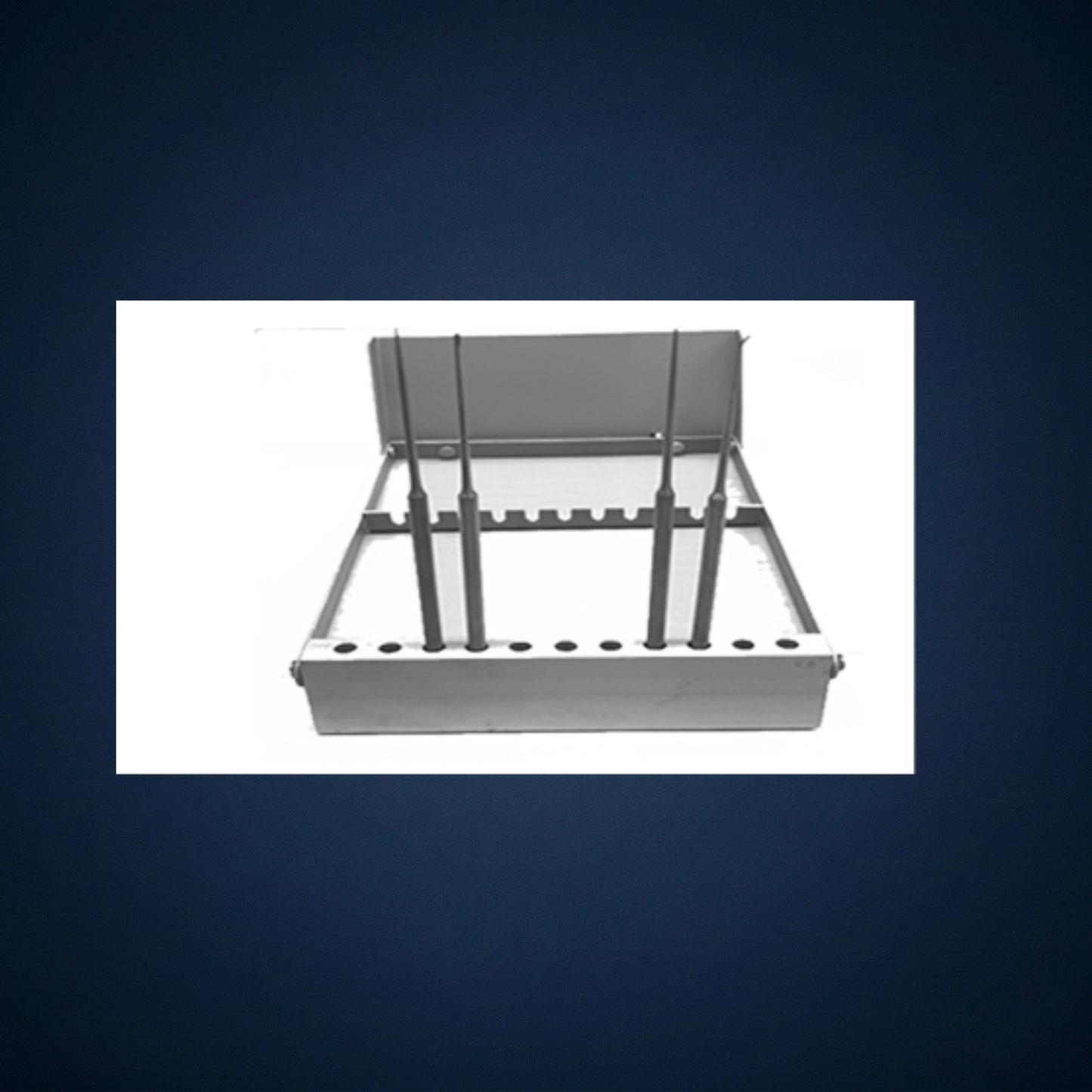 E1228 | INSTRUMENTS RACK OF ALLUMINIUM