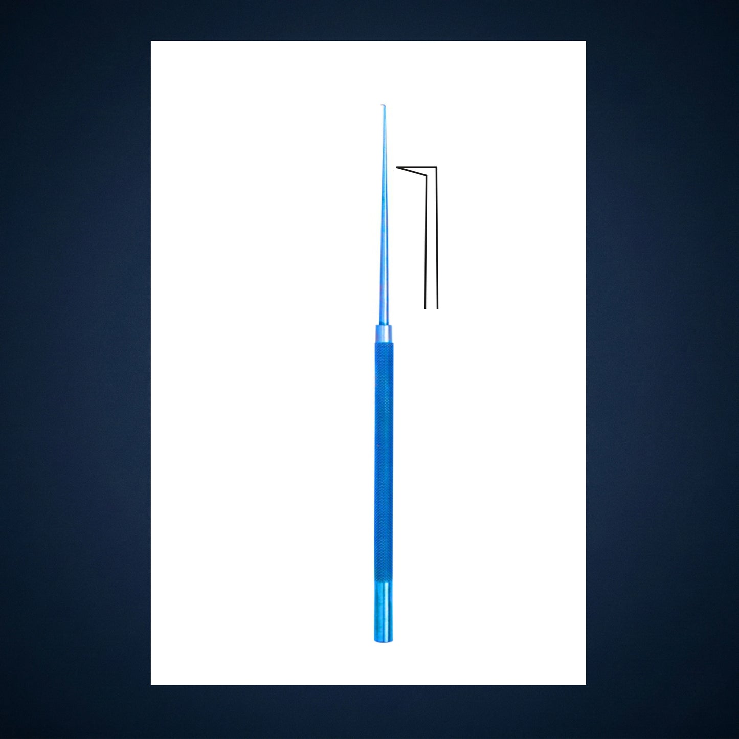 ET2242B / MICRO EAR PICK / NEEDLE 90° TITANIUM