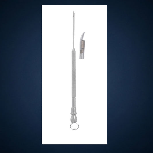 FS171 / FESS SUCTION WITH SICKLE KNIFE 21.0 CM LONG / 8.0 MM