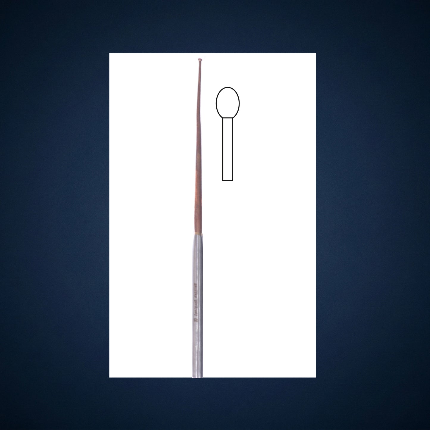 F7220 / BALL PROBE MALLEABLE 20.5 CM LONG / 1.0 MM
