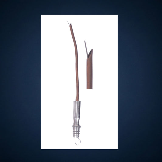 F9877A / SUCTION WITH CURETTE MALLEABLE 20.0 CM LONG