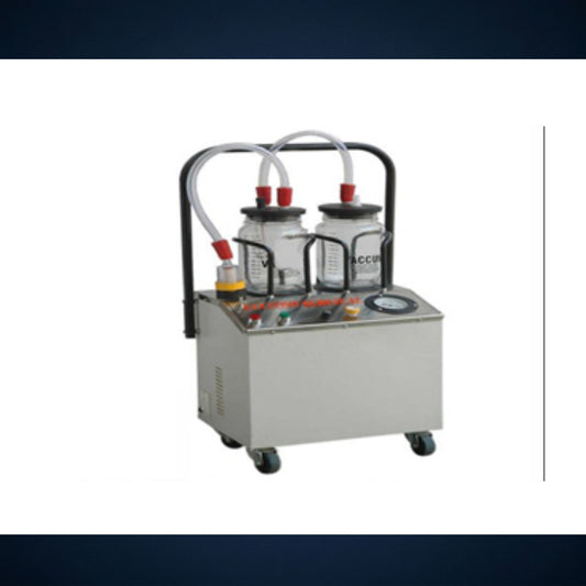FB2018C | DOUBLE BOTTLE NOISELESS SUCTION MACHINE