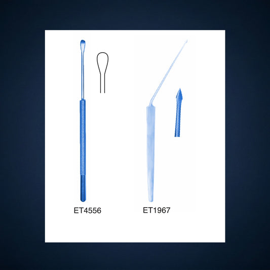 Et4556 / MICRO EAR DRUM ELEVATOR TITANIUM
16.0 CM LONG