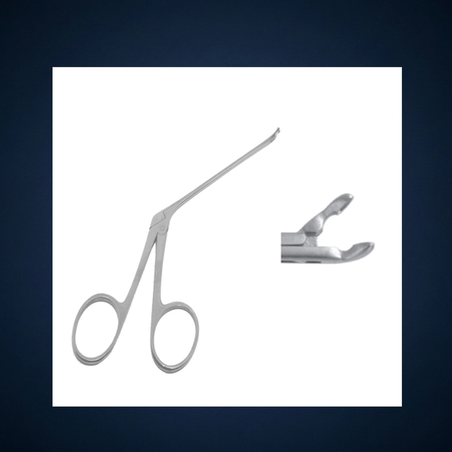 E1008 / MICRO EAR CUP FORCEPS / GRANUTATION JAW RIGHT