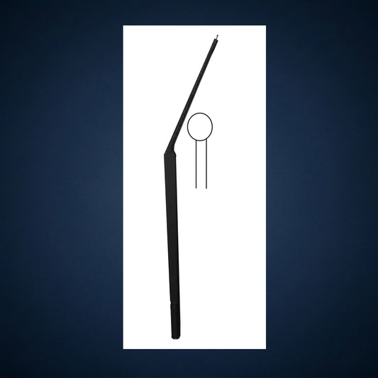 C751 / MONOPOLAR CAUTRY BALL PROBE BAYONET 22.0 CM LONG / 1.0 MM