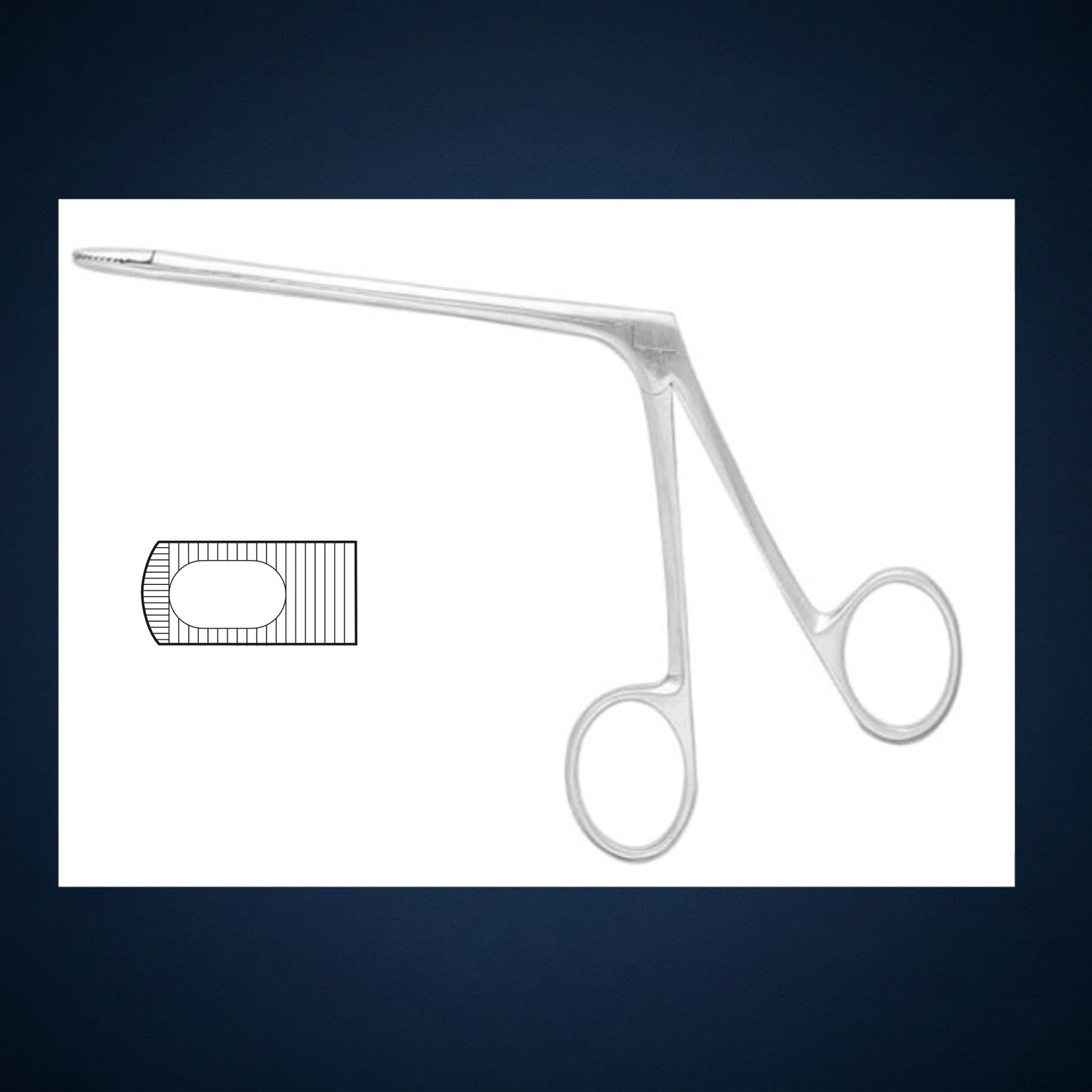 N1018 / WATSON WILLIAM CIRCULAR JAW FORCEPS / POLYPUS FORCEP OVAL SERRATION

6.0 MM / 13.0 CM LONG