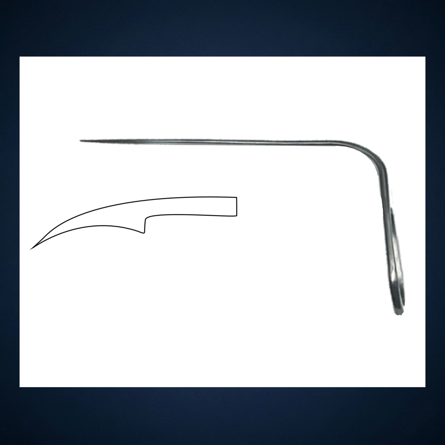 EZ0243 / ZOLLNER SICKLE KNIFE / 8.0 CM LONG