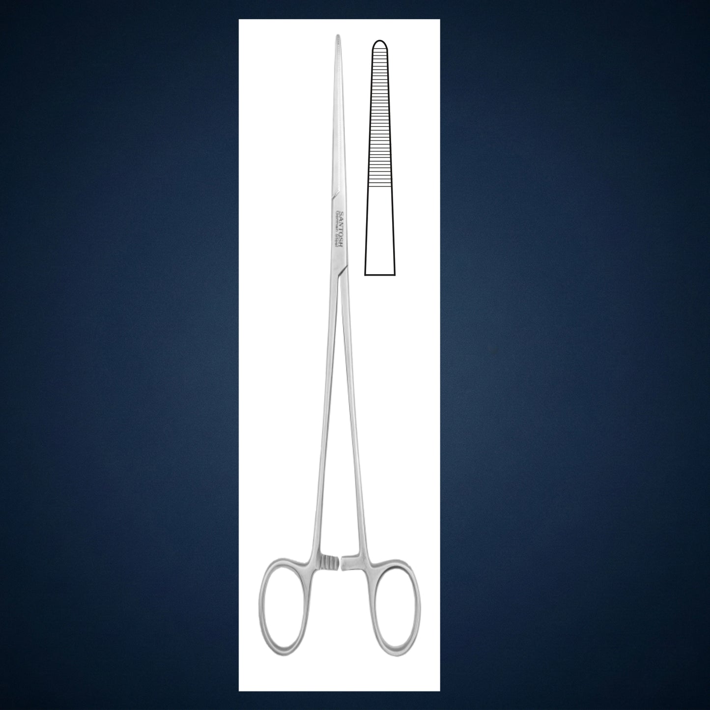 TH314A / TONSIL ARTERY FORCEP BIRKETTES STRAIGHT 8.0 INCH LONG