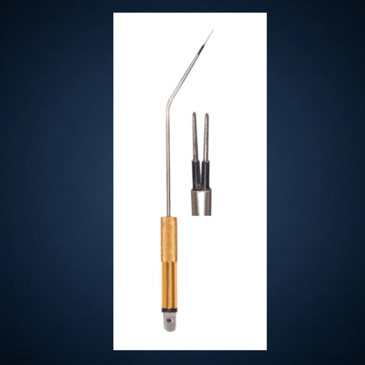 B70N / TURBINATE BIOPOLAR FORCEP 45" ANGLED TWO PIN STRAIGHT