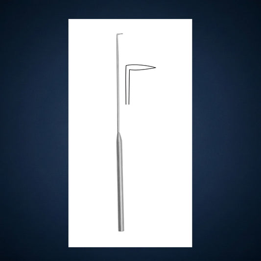 PI675 / PITUITARY DURA KNIFE 10.0 INCH LONG / 5.0 MM/ 90"