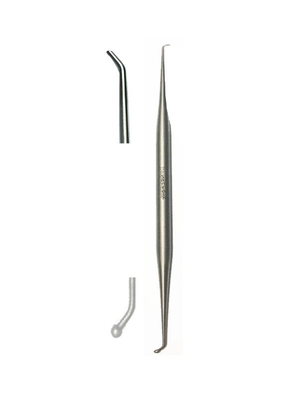 EAR VECTISE FOREIGN BODY SCOOP WITH HOOK - Santosh Surgical